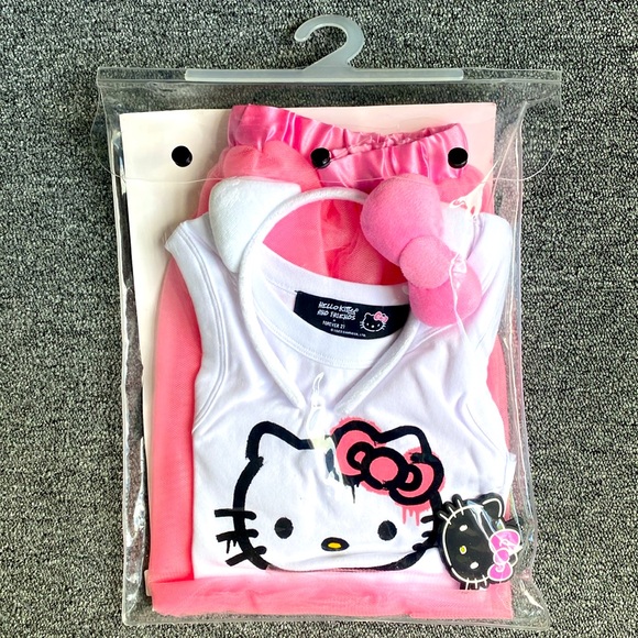 Hello Kitty & Friends Adult Hello Kitty Costume - Size Medium/Large - NWT - Picture 2 of 4